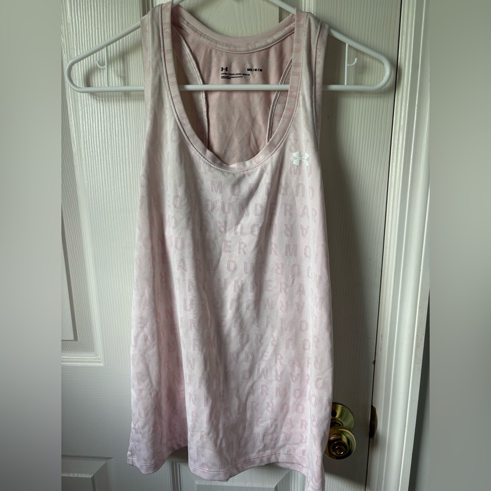 Under Armour Light Pink Athletic Tank